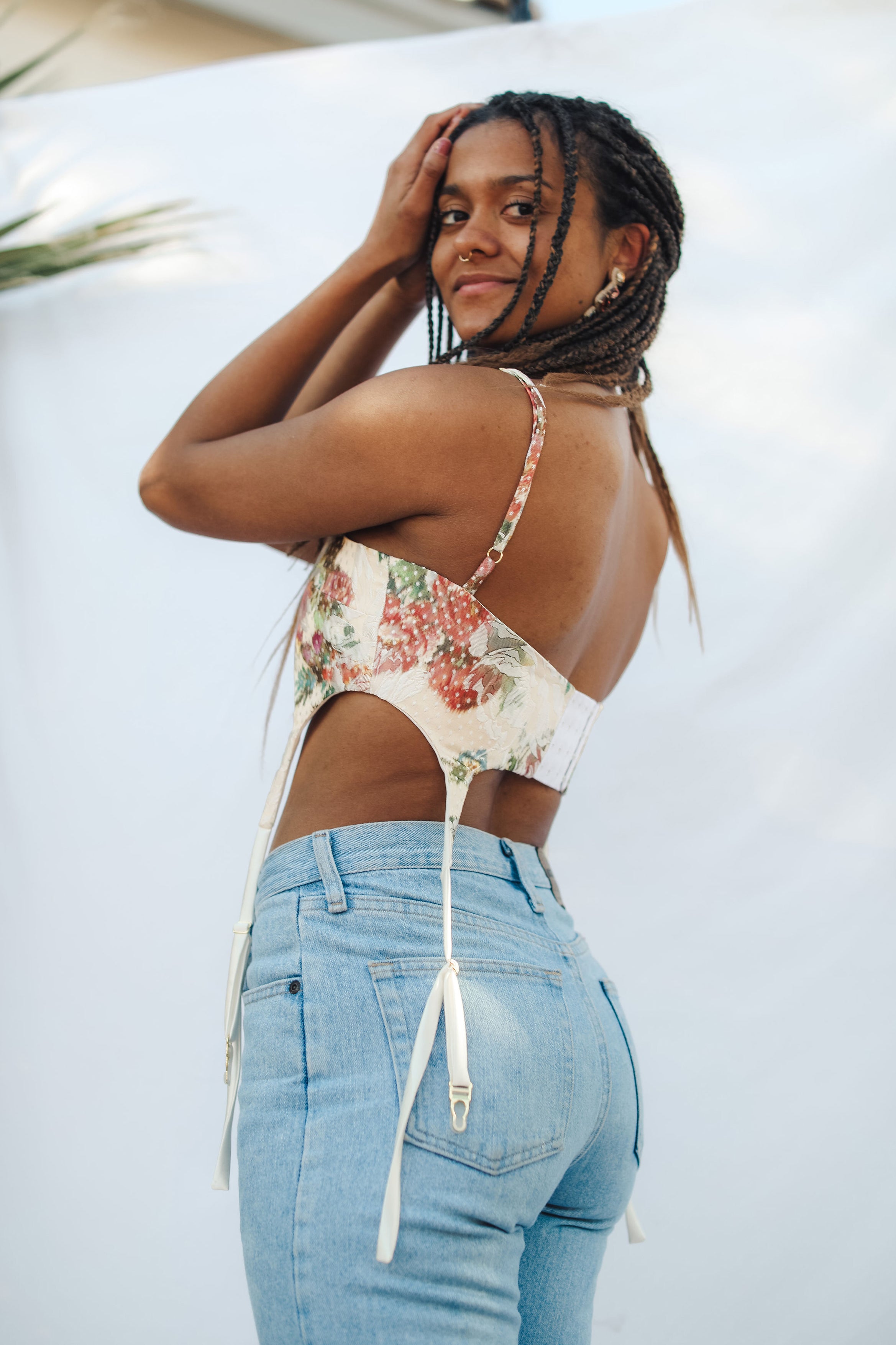 LOVE BANDIT BANDEAU IN BOUQUET – Susan Zienty