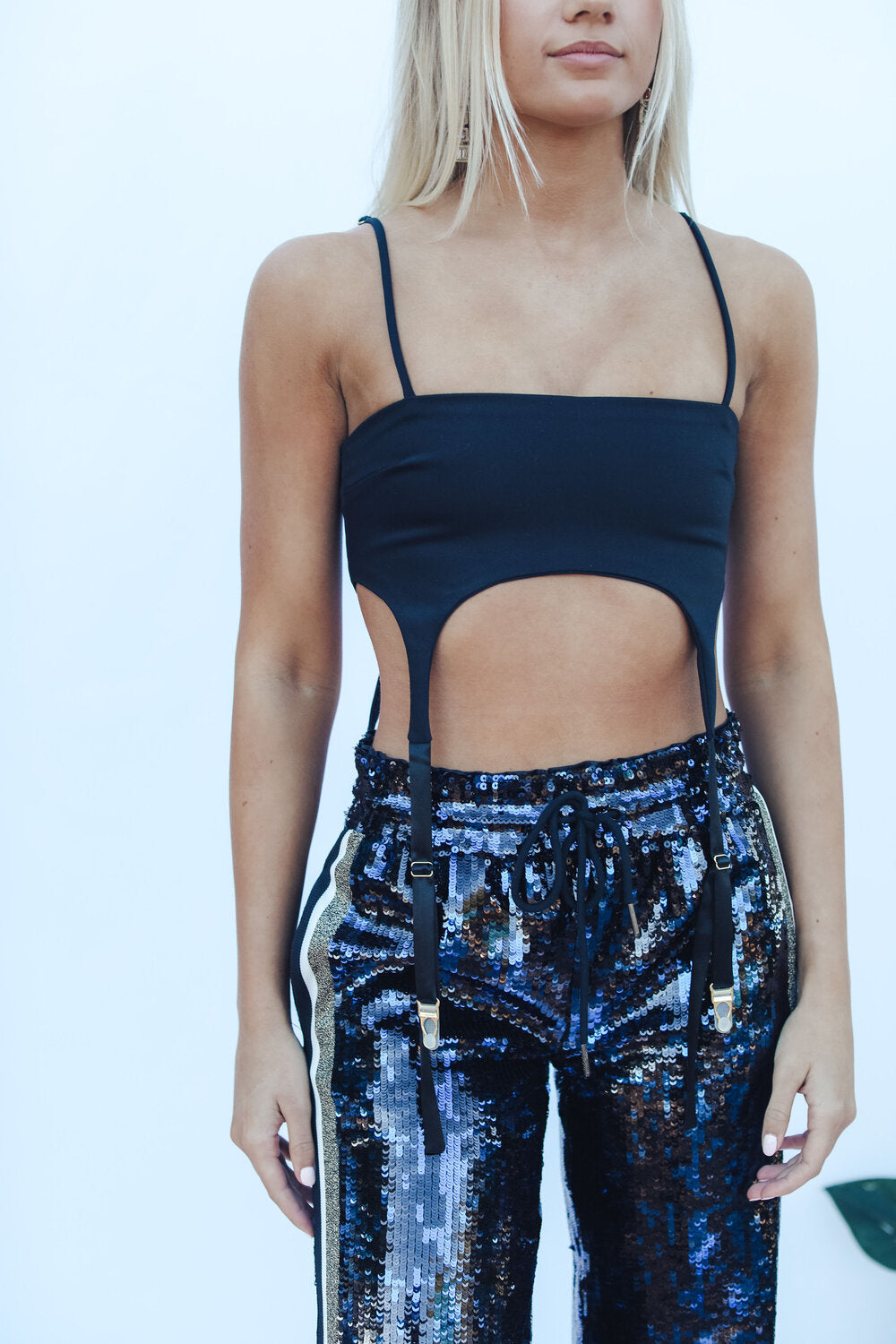 LOVE BANDIT BANDEAU IN MIDNIGHT – Susan Zienty