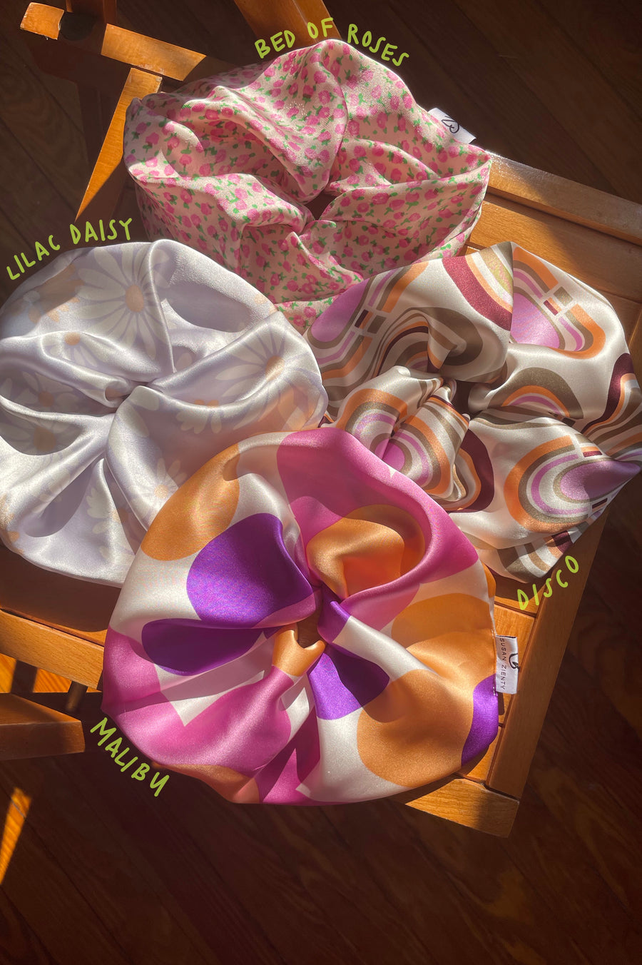 UPCYCLED SCRUNCHIES